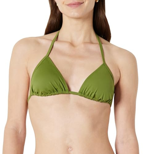 Amazon Essentials Mujer Parte de Arriba de Bikini de Triángulo