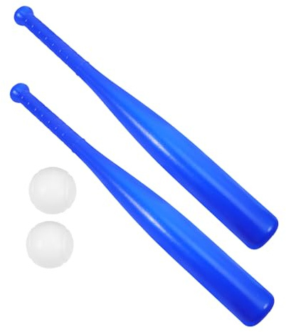 FUNOMOCYA Béisbol para Juguete De Bate De Plástico Juego Interactivo De Pelota y Bate Resistente Al Desgaste para Exteriores y Práctica De Béisbol Años