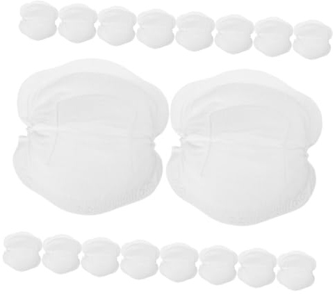 UKCOCO 24 piezas Pads de Lactancia Ultrafinos y Transpirables Unidades Absorbentes y Antileaking para Madres Posparto Protección Cómoda y Periodo de Lactancia