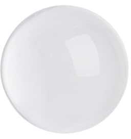 Levemolo Palla di Cristallo Sfera di Vetro Trasparente per Fotografia Meditazione e Feng Shui Decorazione Casa Ufficio