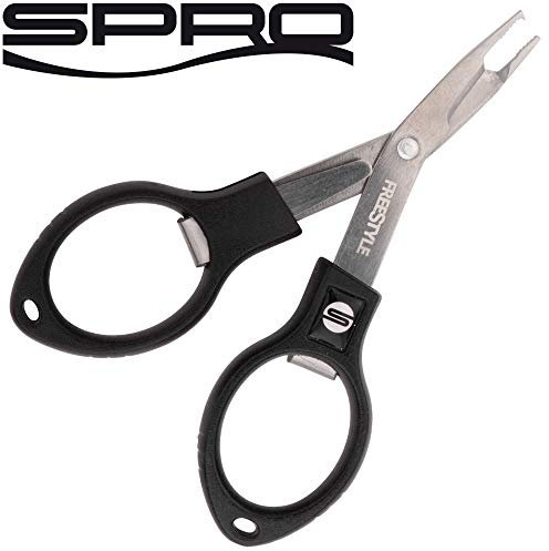 Spro Freestyle Folding Action Pliers - Sprengringzange Braidcutter, Angelzange, Zange für Raubfischangler, Angeltool