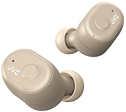 JVC HA-A11T Marshmallow True Wireless Earbuds with Mic - Taupe