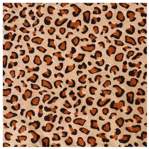 BrightGlow Stampa animalier tessuto decorativo moda tigre zebra leopardato tessuto al metro tessuto cucito cucito fai da te tessuto stampa animale pacchetto tessuto tema safari per la decorazione dei