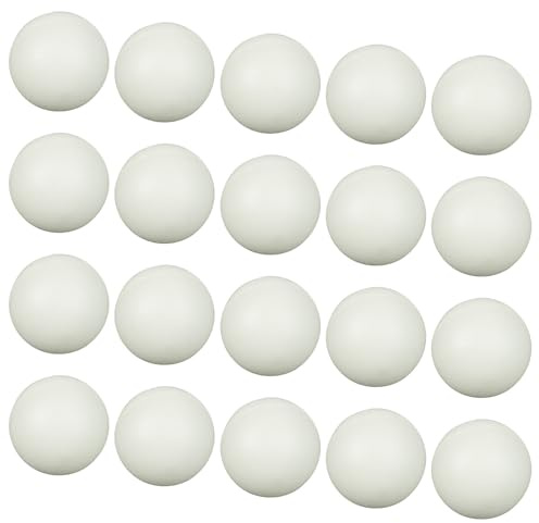 XFUYI Lot de 20 Globes de Tennis de Table 40 mm phosphorescents pour ping-Pong, fête, Famille, école, Jeu en Plein air, débutant, Adulte et athlètes