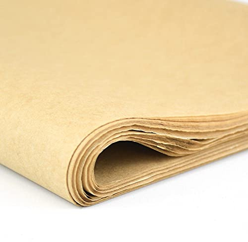 20 x ark naturligt silkespapper (750 x 550 mm)