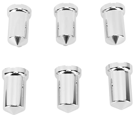 33 mm rostfri ABS krom plastklaffar med fläns för lastbilar, släpvagnar och fordon mutteröverdrag 33 mm vingmutteröverdrag
