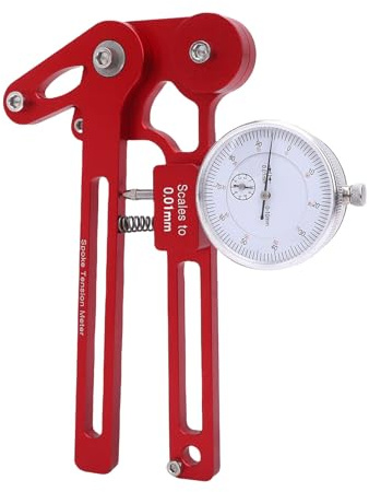 POENVFPO Misuratore di Tensione Rantolo di Tensione Tester Raggio di in Bicicletta per Tessiometro in Lega di Costruzione Accurata per Manutenzione della Riparazione del Ciclo
