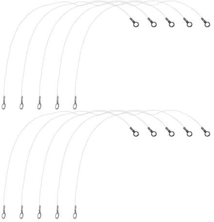 SEWACC Lot de 10 Fils de Rechange en Acier Inoxydable 32 CM pour Trancheuse à Gâteau et Fromage Fil de Coupe Précis et Multifonction pour Découpe Viande et Pâtisserie Usage Domestique