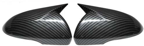 Backspegelskydd För Kia För K5 För Optima 2016-2019 Bilstickande Sidospegelkåpa Vinglock Ytterdörrsväska Trim(Carbon Look)