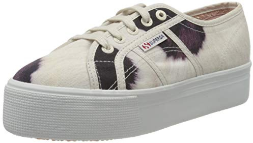 Superga S007EJ0 Women’s Gymnastics Shoes, Beige (Beige Lt Sand/Cow A0u), 5 UK