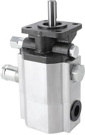 Fdit Bomba Divisora ​​de Troncos de 2 Etapas de 16 GPM Bomba Hidráulica de Engranajes Bomba Divisora ​​de Madera de Aluminio, Acero Inoxidable y 3600 RPM para Divisores de Troncos de