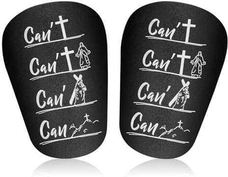 2pcs Protège Tibias, Matériau PBT et EVA Protège Tibias de Football 8x5cm Mini Protège Tibias Football Protection Petits Protège Tibias de Football pour Adolescents Adultes Sport (Noir)