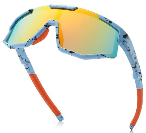 Kinder Fahrradbrille Sportbrille (Blau)