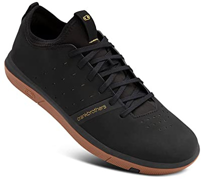Crankbrothers Stamp Street Fabio Mountain Bike Shoes - Black/Gold - Gum Outsole - Size 11