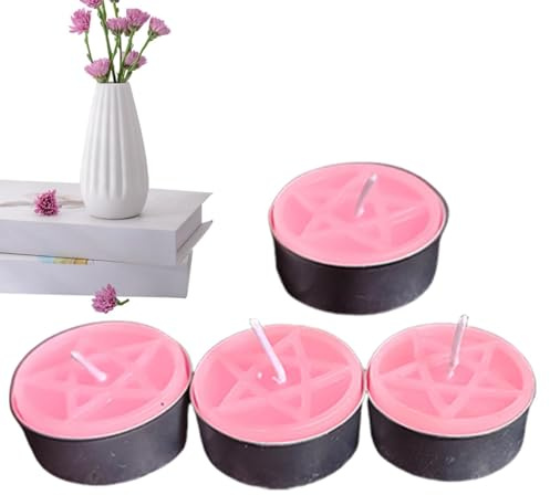 Streysisl Velas aromáticas para calentar el té, velas perfumadas de colores, velas de té de colores, velas de aromaterapia para pintar, decoración del hogar, meditación