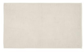 Blomus Badematte -TUYO- | Duschvorleger aus 100% Baumwolle | Farbe Moonbeam Beige | 60L x 100B cm | Badteppich für Dusche, Badewannen, WC Deko | Maschinenwaschbar