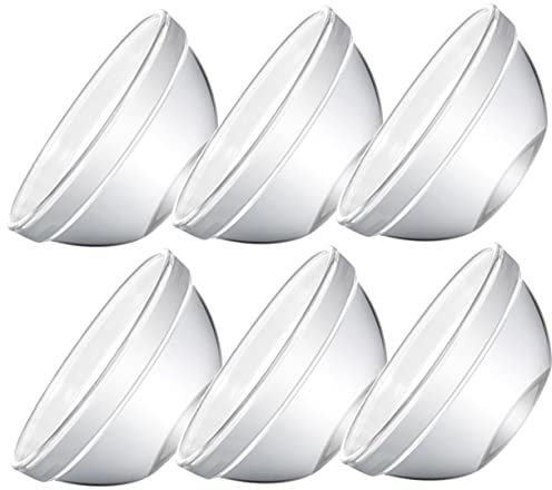 GALPADA 6pezzi Ciotole Trasparente Impilabili e Resistenti Per Servire Dessert Budini e Frutta in Vetro