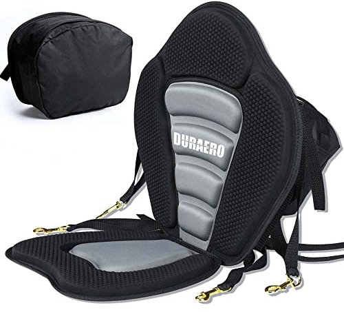 DURAERO Premium Kajak-Sitz für Stand-Up-Paddling-Board – Komfortabler Sitz für SUP-Boards, Verstellbar und Stabil