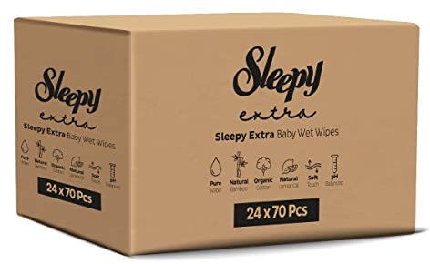 Sleepy Extra Sensitive Feuchttücher 24x70