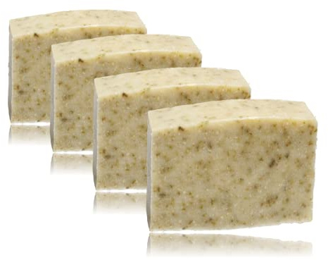 Jewelweed Poison Ivy, Oak or Sumac Soap and Outdoor Activity with Goatmilk 4 Bars