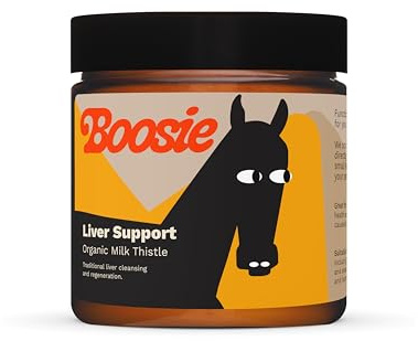 Boosie Organic Milk Thistle Powder for Dogs and Cats - Supports Liver Function and Immune System - Antioxidant - Rich in Silymarin - 100% Natural without Additives or Preservatives - Pet Nutrition