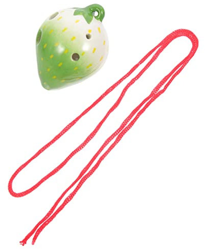 JOINPAYA 6löcher Okarina Mit Löchern Keramik-instrument Tragbar Für Anfänger Und Junge Mädchen Ethnische Blasinstrument-musik Für Übung Und Geschenk