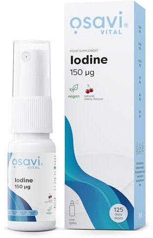 Iodine Oral Spray, 150mcg (Cherry) - 25 ml.