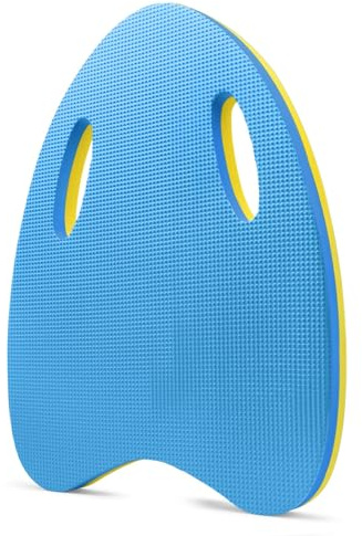 Planche de natation pour enfants et adultes – Planche flottante en mousse EVA avec trous sécurisés pour les mains, idéale pour la pratique de la natation et les entraînements aquatiques