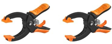 2 Set of Spring Clamp Powerful Clamping Force Durable Professional Random Color