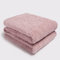 Brentfords Teddy Fleece Throw, 200 x 240 cm, Polyester, Blush Pink, King