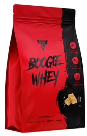 TREC Nutrition Boogie Whey -Wafer 2000g | Whey Protein Powder with Creatine, Ornithine, Arginine, and Citrulline | Muscle Building, Recovery, Delicious Taste | Fast Dissolving