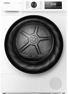 Corberó - Secadora Carga Frontal | CSBCH950W | 9 Kg | Bomba de Calor | Display LED | 15 Programas | Inicio Diferido | Inicio/Pausa y Antiarrugas | Nivel de Secado | 64dB | Blanco