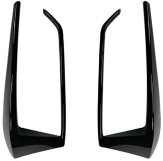 Becquet Arrière Becquet De Pare-choc Arrière De Voiture, Noir Brillant, Couteau À Vent, Style De Voiture, Coin Arrière Pour VW Pour Golf 7.5 2016 2017 2018 2019 Aileron D'aile Coffre Arrière(Black bri