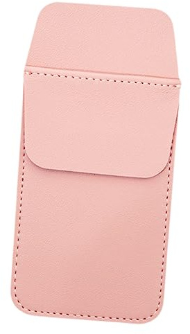AUTSUPPL Organizer Portapenne in Pelle Pu Protettivo Per Tasca Camice, Astuccio Compatto Per Infermieri Custodia Rosa, Accessorio Resistente Per Strumenti Di Scrittura Professionali