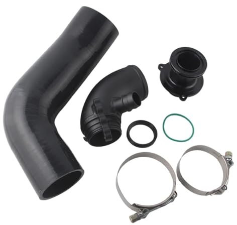 Manguera Admisión para Seat para Leon MK3 1,8 T Manguera De Entrada De Silicona Turbo Codo De Entrada Turbo Silenciador Eliminar Tubo Admisión