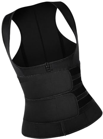 Gilet de fitness pour femme, t-shirt de contrôle du ventre pour femmes, gilet de taille de fitness pour filles | Réservoir de compression amincissant pour femme pour le travail, les loisirs, c