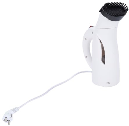 HEEPDD Plancha de Portátil, Potente Salida de de 700 W con Tanque de Agua de 170 Ml, Cable de Alimentación de 9,2 Pies para Viajes en Casa y Cuidado de Ropa Portátil (Enchufe europeo 220V)