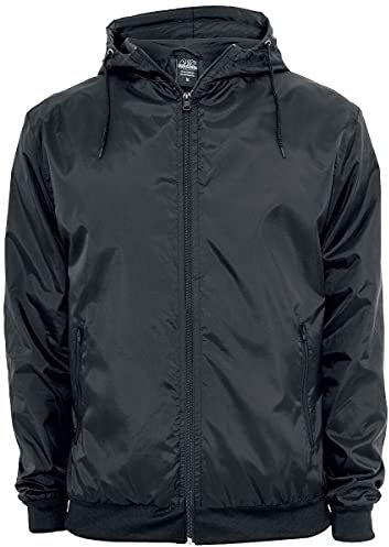 Urban Classics Herren Windbreaker Jacke,,per pack Schwarz (Schwarz 00007),XXXXX-Large