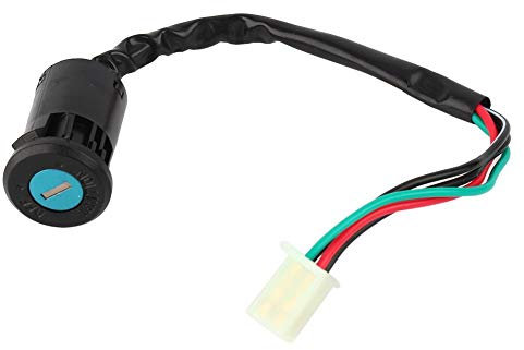 Interruttore di accensione per scooter elettrico a 4 fili Interruttore di accensione a chiave per moto Interruttore a chiave per moto ATV Dirt Bike Scooter elettrico