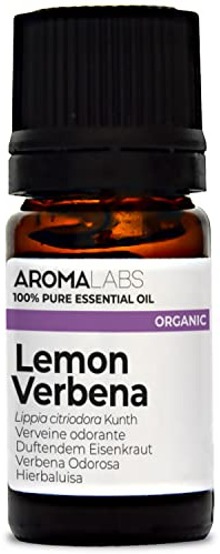 Verbena Odorante BIO (Aloysia citriodora) - 5 mL - Aceite Esencial Quimiotipado y Certificado AB - Aroma Labs