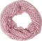 fashionchimp Loop Sommer-Schlauchschal für Damen mit Ausbrenn-Muster, Baumwolle und Polyester, leichter XXL Schal (Flieder-Streifen)