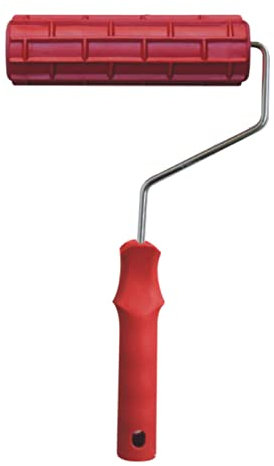 Paint Tool Brick Embossing Roller for Wall Decoration Imitation Brick Pattern DIY Art Paint Texture Rolling Flower Roll Embossing Roller for Tool Press Machine Paint Roller Tool Brick