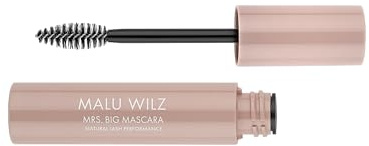 Malu Wilz Mrs. Big Mascara schwarz Nr. 1 Charcoal - Leichte und wischfeste Wimperntusche für ausdrucksstarke Wimpern, Gute Deckkraft und lange Haltbarkeit