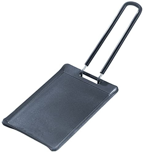 Cabilock Sartén para Barbacoa con Mango Plegable Mini Sartén para Barbacoa para Acampar Y Asar al Aire