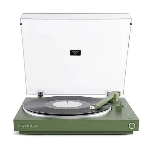 Victrola Automatic - Wireless Bluetooth Turntable - Green