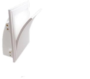 FARETTO IN GESSO DA INCASSO PER CARTONGESSO STUCCABILE E VERNICIABILE