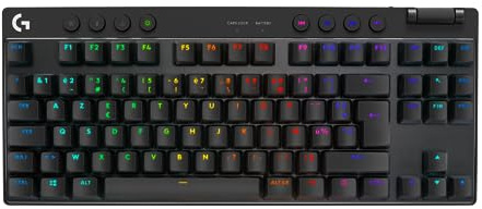 Logitech G PRO X TKL LIGHTSPEED tastiera gaming wireless - Nero - FRA TACTILE