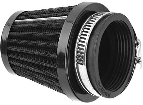 Ymiko Luftfilter, Unifür Versal Motorrad Luftfilter Ersatz Pilz Luftansaugfilter Reiniger Modifiziertes Zubehör(54mm)