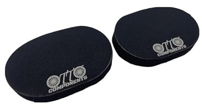 Argon E-114 Small O-Pads Replacement Aerobar Arm Pads with Hook Sheet for Triathlon & Time Trial Bikes