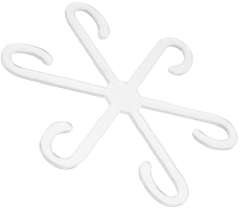BESPORTBLE Support Fixe pour Tiges de Plante, Design Minimaliste Acrylique